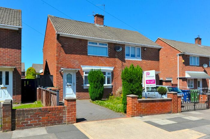 2 Bedroom Semi-Detached House To Rent In Appleby Road, Farringdon, Sunderland, SR3