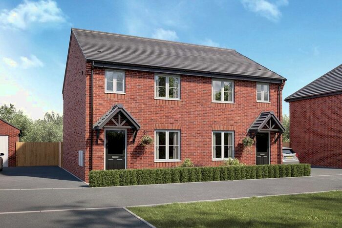 3 Bedroom Semi-Detached House For Sale In "The Gosford - Plot " At Burnham Way, Sleaford, NG34