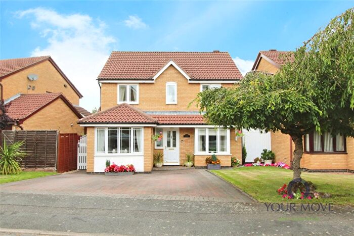 4 Bedroom Detached House For Sale In Pickering Drive, Ellistown, Coalville, Leicestershire, LE67