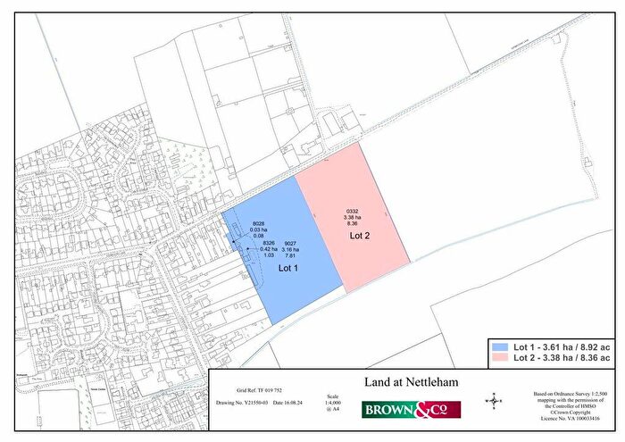 Farm Land For Sale In . Acres Of Land & Farm Buildings, Available In Lots, Sudbrooke Lane, Nettleham, Lincoln, Lincolnshire, LN2