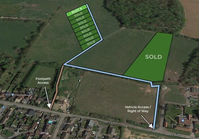 Land For Sale In Plot, Land Off New Farm Drive, Abridge, Epping Forest, Essex, RM4