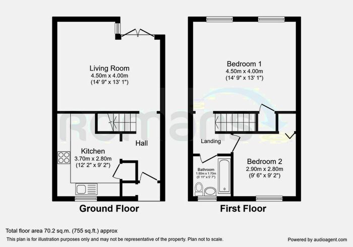2 Bedroom Flat To Rent In Snow Hill, Bath, BA1