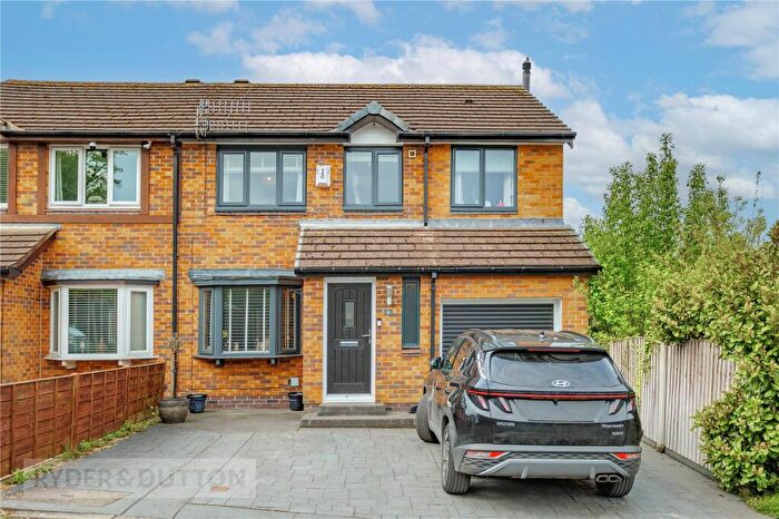 4 Bedroom Semi-Detached House For Sale In Langley Drive, Glossop, Derbyshire, SK13
