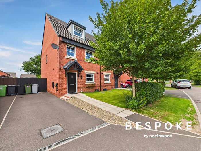 3 Bedroom Semi-Detached House For Sale In Elgan Crescent, Sandbach, CW11