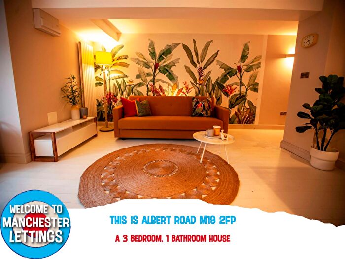 3 Bedroom House To Rent In Albert Road, Manchester, M19