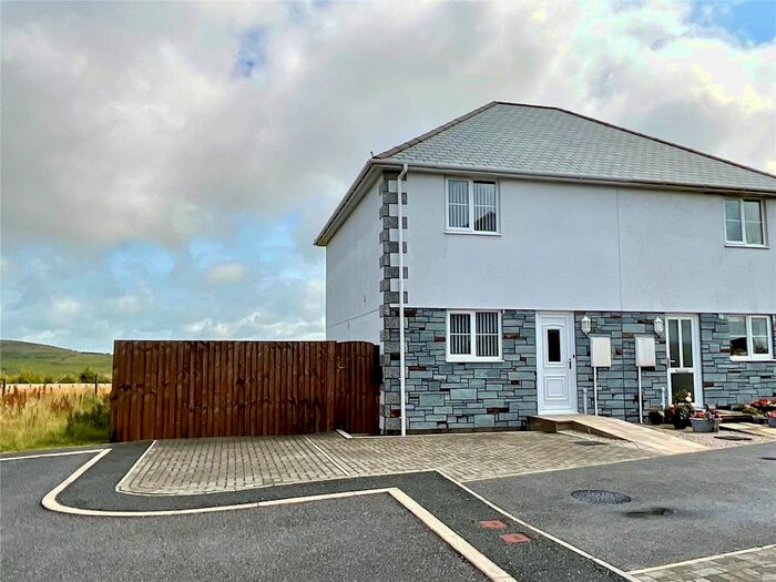 2 Bedroom Semi-Detached House For Sale In Todda Close, Bolventor, Launceston, Cornwall, PL15