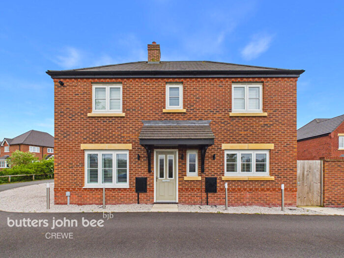 3 Bedroom Detached House For Sale In Hotspur Road, Crewe, CW1