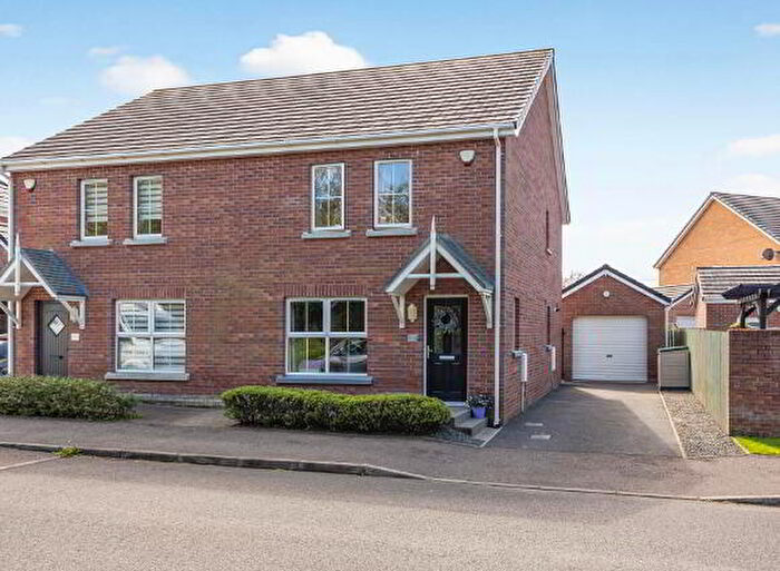3 Bedroom Semi-Detached House For Sale In A Holstein Crescent, Lisburn, BT28