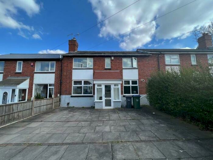 3 Bedroom Terraced House To Rent In Bristnall Hall Road, Oldbury, B68