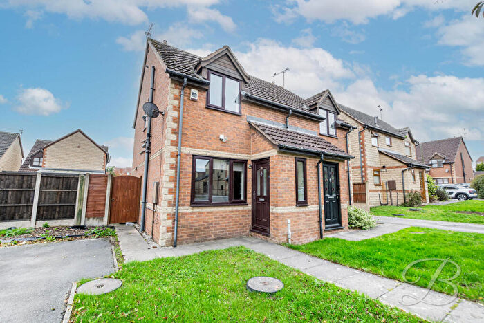 2 Bedroom Semi-Detached House For Sale In Orchid Way, Shirebrook, Mansfield, NG20