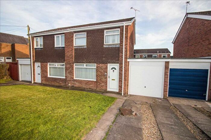 3 Bedroom Semi-Detached House To Rent In Bamborough Court, Dudley, Cramlington, NE23