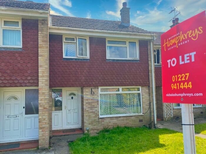 4 Bedroom Terraced House To Rent In Bramshaw Road, Canterbury, CT2