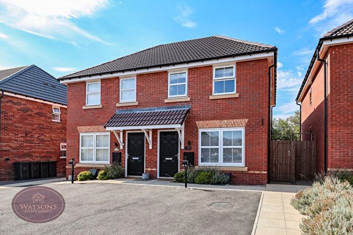 2 Bedroom Semi-Detached House For Sale In Holroyd Circle, Brinsley, Nottingham, NG16
