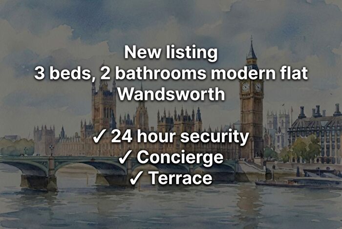 3 Bedroom Flat To Rent In Chivers Passage, London, SW18