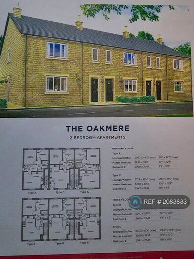 2 Bedroom Flat To Rent In Hadfield Drive, Chinley, High Peak, SK23
