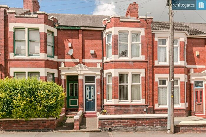 3 Bedroom Terraced House For Sale In Ruskin Road, Crewe, Cheshire, CW2