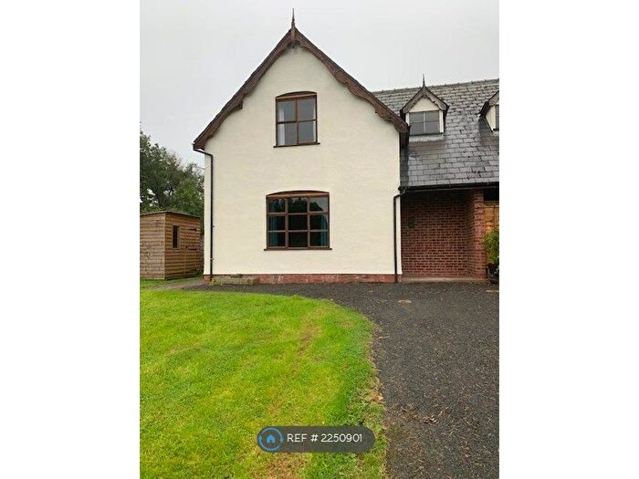 2 Bedroom Semi-Detached House To Rent In Badgers, Leintwardine, Craven Arms, SY7
