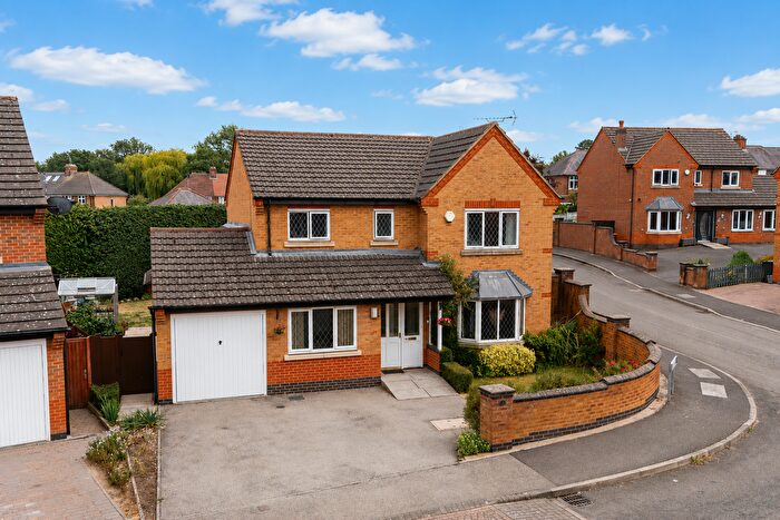 4 Bedroom Detached House For Sale In Poppy Close, Groby, Leicester, Leicestershire, LE6