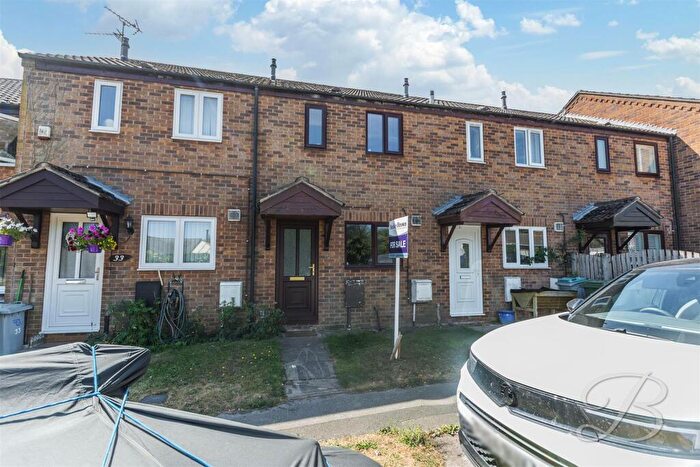 2 Bedroom Terraced House For Sale In Bevan Close, Rainworth, Mansfield, NG21
