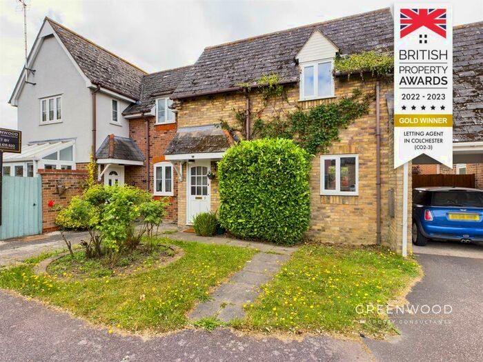 2 Bedroom Terraced House To Rent In Victoria Gardens, Colchester, CO4