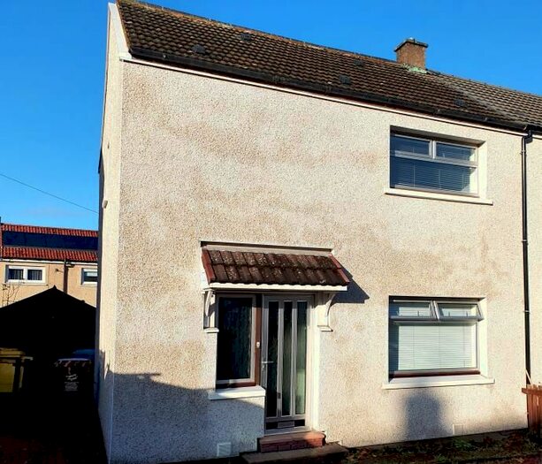 2 Bedroom End Of Terrace House To Rent In North Dryburgh Road, Wishaw, ML2