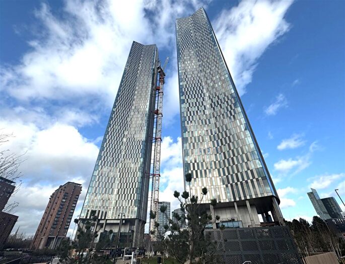 1 Bedroom Flat To Rent In Th Floor Vista River Gardens, Manchester, M3