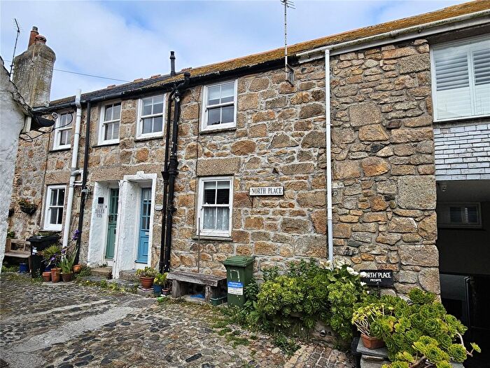 2 Bedroom Terraced House For Sale In North Place, St. Ives, Cornwall, TR26
