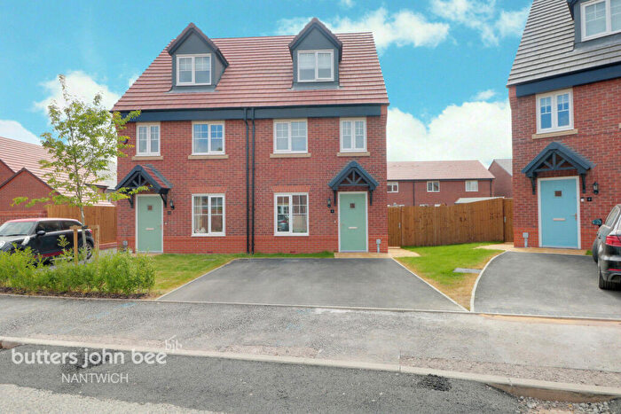 3 Bedroom Semi-Detached House For Sale In George Booth Grove, Nantwich, CW5