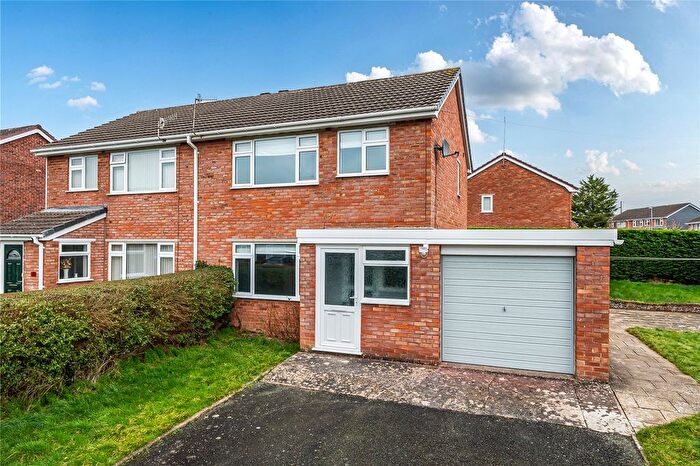 3 Bedroom Semi Detached House For Sale In Llys Rhufain, Caersws, Powys, SY17