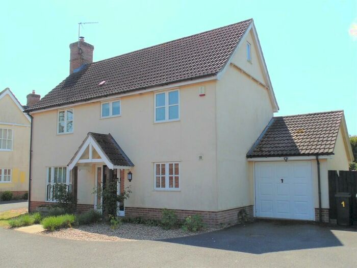 3 Bedroom Detached House To Rent In Ash Tree Close, Fressingfield, Suffolk, IP21