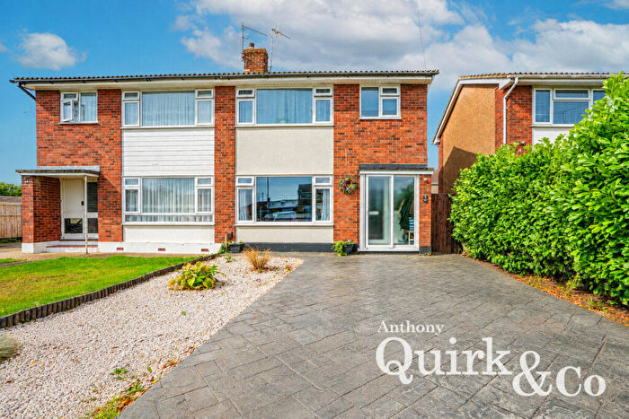 3 Bedroom Semi-Detached House For Sale In Atherstone Close, Canvey Island, SS8