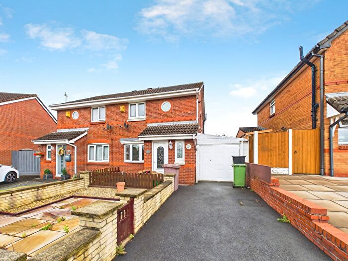 2 Bedroom Semi Detached House For Sale In Grantham Crescent, Laffak, St Helens, WA11