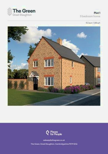 3 Bedroom Detached House For Sale In The Green, Great Staughton, St. Neots, PE19