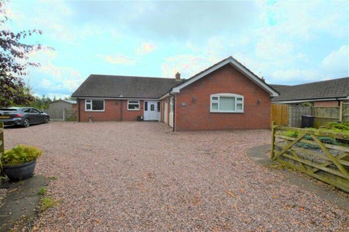4 Bedroom Detached Bungalow For Sale In Longford, Market Drayton, Shropshire, TF9