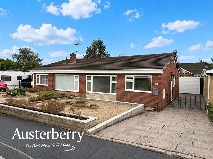 2 Bedroom Semi Detached Bungalow For Sale In Holyhead Crescent, Weston Coyney, Stoke-On-Trent, ST3