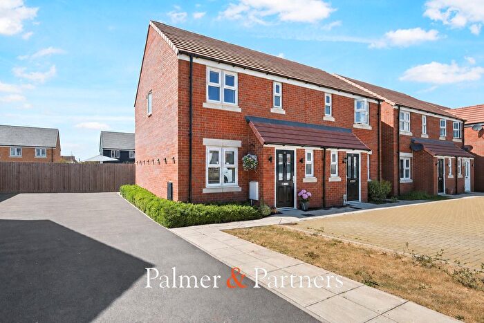 3 Bedroom Semi-Detached House For Sale In Barnacle Way, Clacton-On-Sea, Essex, CO16