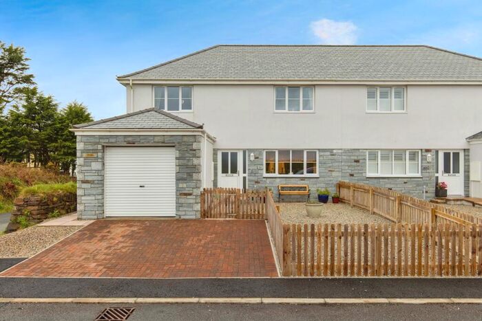 3 Bedroom Semi-Detached House For Sale In Todda Close, Bolventor, Launceston, Cornwall, PL15