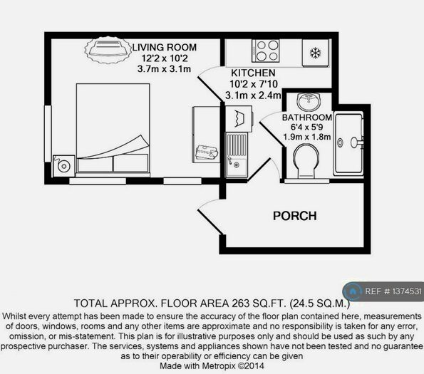 Studio To Rent In Broad Street, Swindon, SN1