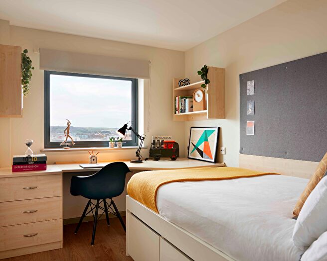 1 Bedroom Private Halls To Rent In Cobourg Street, PL1