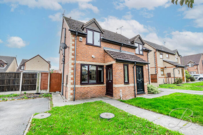2 Bedroom Semi-Detached House For Sale In Orchid Way, Shirebrook, Mansfield, NG20
