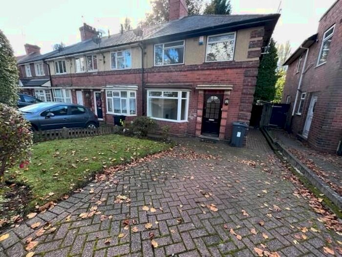 3 Bedroom End Of Terrace House To Rent In Tennal Road, Birmingham, B32