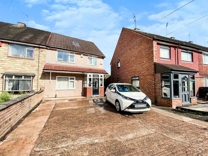 3 Bedroom End Of Terrace House To Rent In Nuffield Road, Courthouse Green, Coventry, CV6