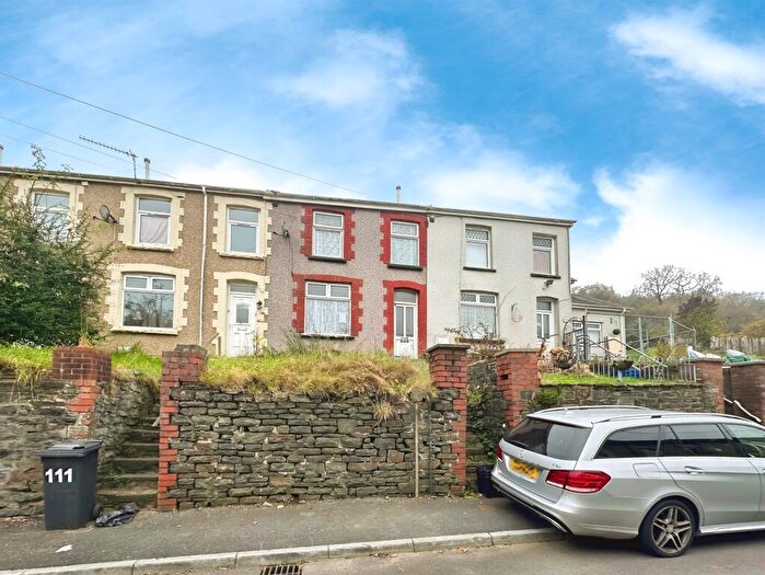 2 Bedroom Terraced House For Sale In Bryntaf, Aberfan, Merthyr Tydfil, CF48