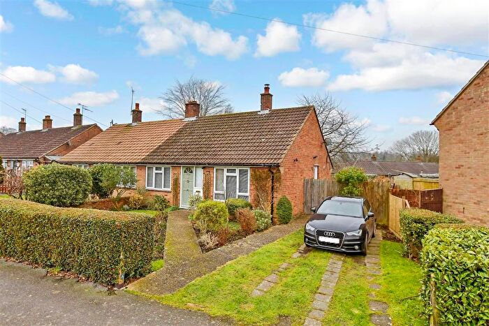 2 Bedroom Semi-Detached Bungalow For Sale In School Road, Hothfield, Ashford, Kent, TN26