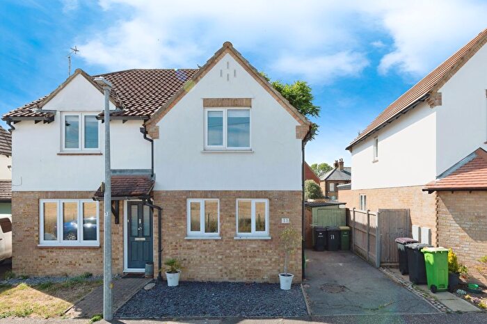 2 Bedroom Semi-Detached House For Sale In Ash Tree Court, Stambridge, Rochford, Essex, SS4