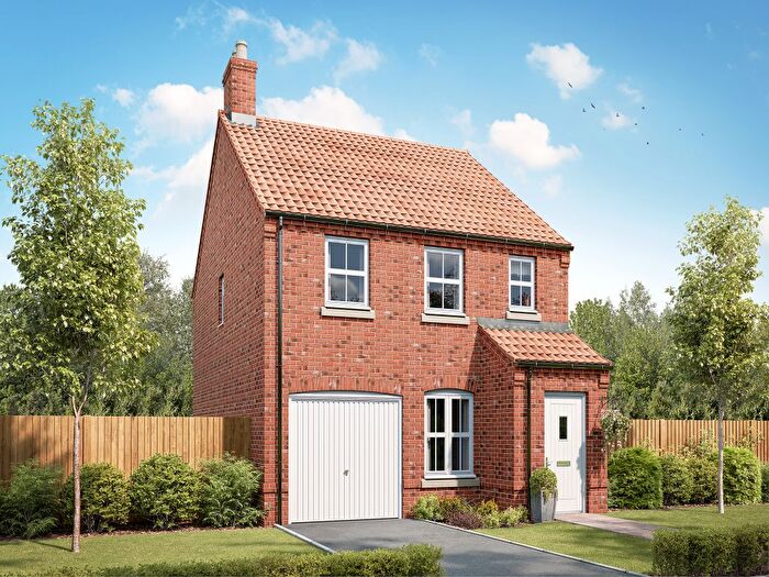 3 Bedroom Detached House For Sale In "The Glenmore" At Council Villas, Carr Lane, Redbourne, Gainsborough, DN21