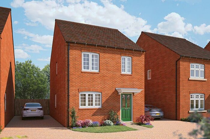 3 Bedroom Detached House For Sale In "The Rowan" At Sandy Lane, Northampton, NN7