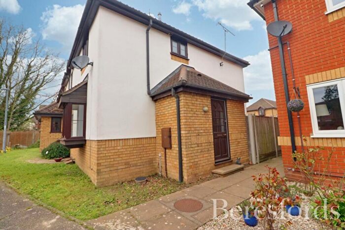 2 Bedroom End Of Terrace House For Sale In Constance Close, Witham, CM8