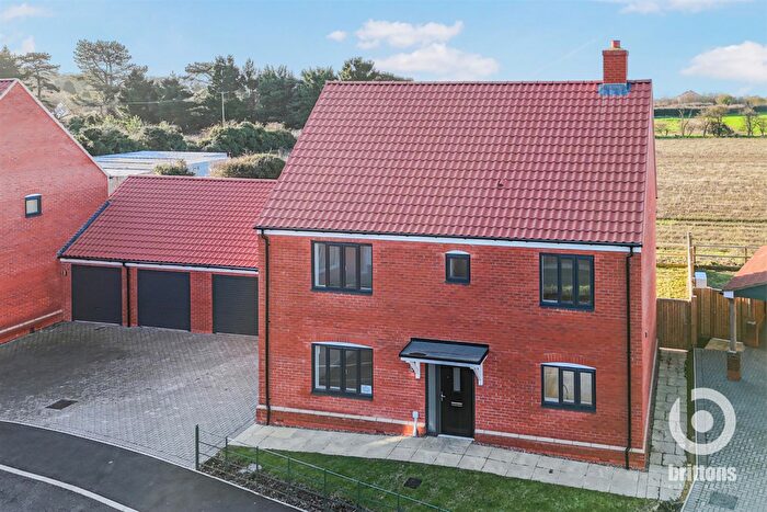 4 Bedroom Detached House For Sale In Stunning Field Views At Bakers Way - Blenheim Place, Docking, PE31