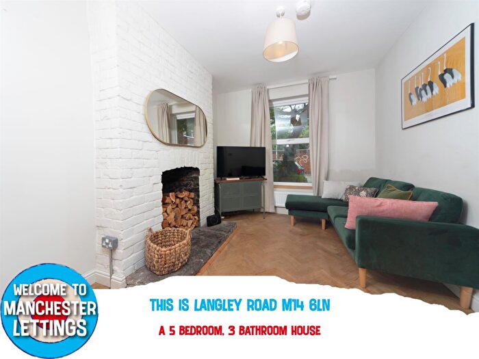 5 Bedroom Terraced House To Rent In Langley Road Manchester, M14